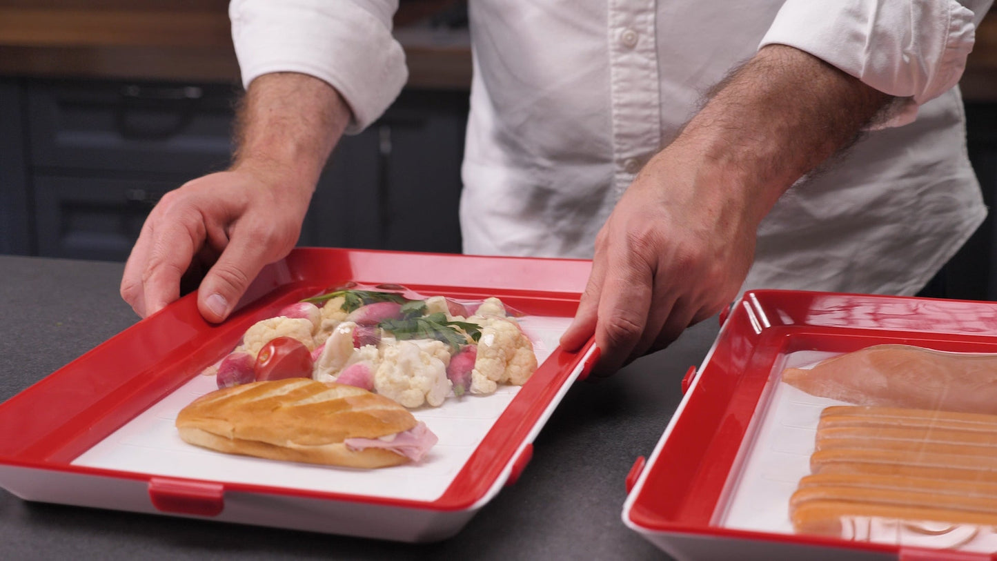 Plateau innovant avec film intégré - Achetez-en un, obtenez-en un gratuit !