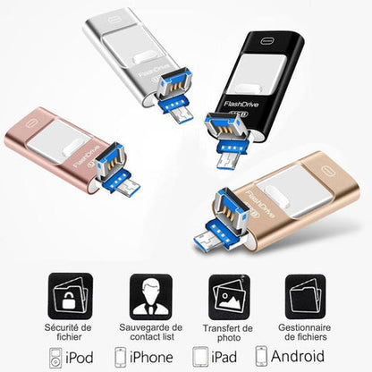 Clé USB 4 en 1 : Libérez l'espace de votre smartphone !