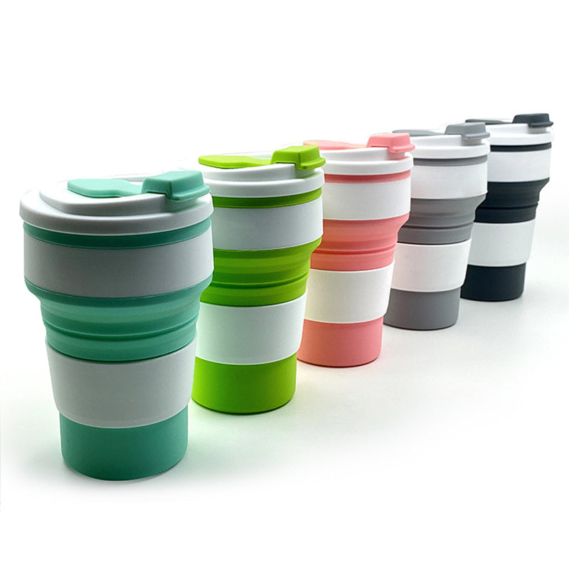 Tasses à Café Pliables Écologiques - Lot de 2