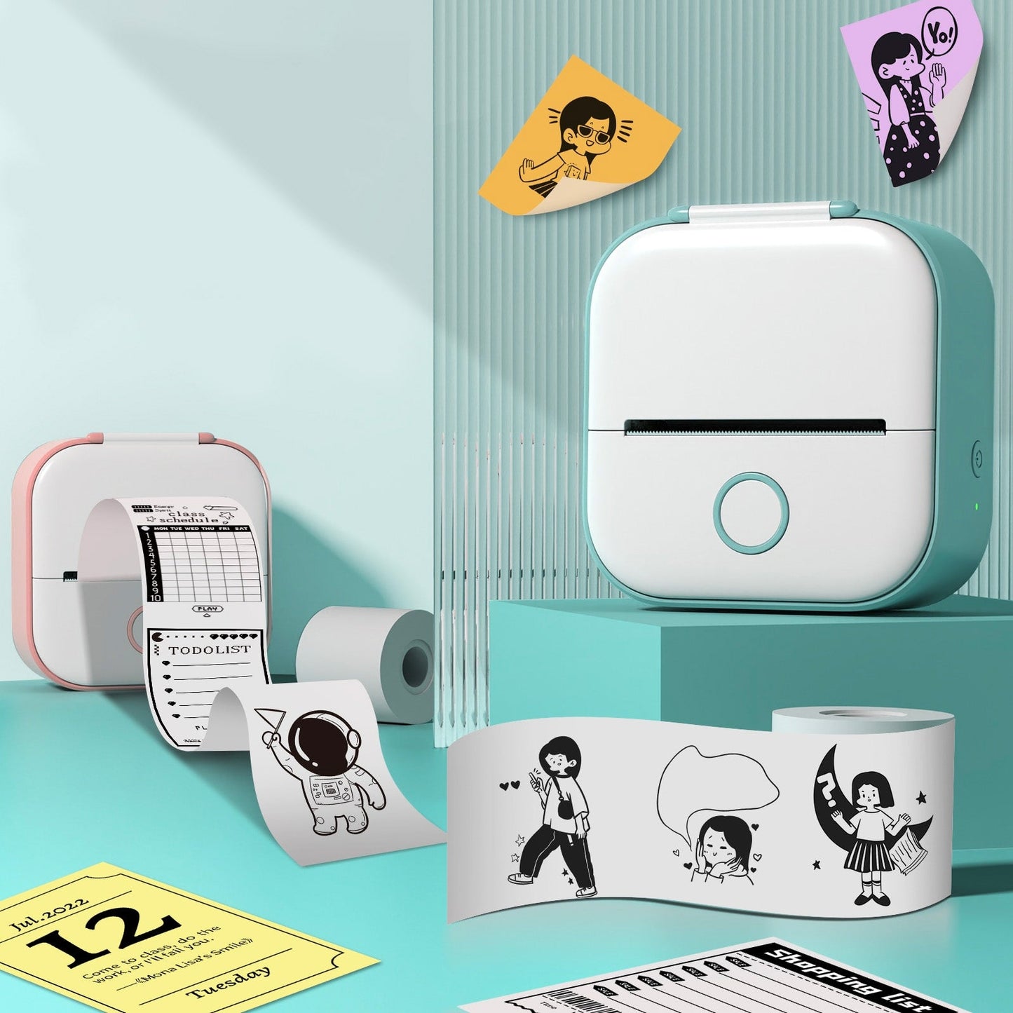 Imprimante Photo Bluetooth Instantanée - Capturez vos Souvenirs en un Instant !