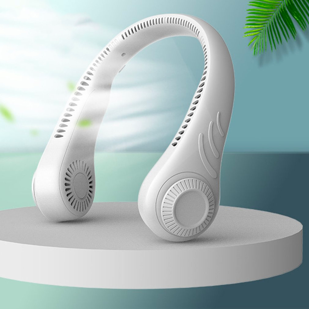 Ventilateur de Cou Portable 360° - Restez Frais Toute la Journée !