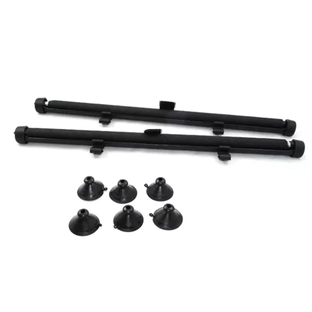 Lot de 2 Stores Enrouleurs Solaires pour Voiture - Installation Facile