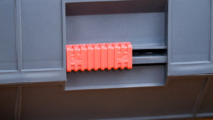 Mallette à outils mobile « Escargot » avec 37 compartiments organisés