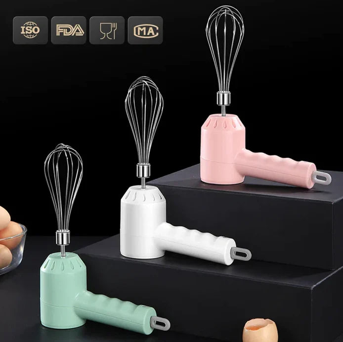 Mini Hachoir et Batteur Électrique Sans Fil Multifonction