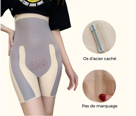 Gaine Shorty Taille Haute pour un Contrôle Parfait du Ventre
