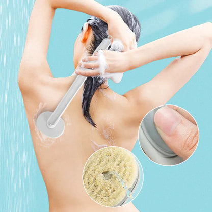 Brosse de massage et bain à manche long – Votre allié bien-être sous la douche!