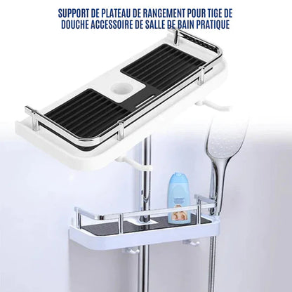 Étagère de Douche Pratique et Élégante, Installation Facile
