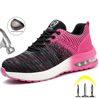 Baskets de sécurité en acier : confort, protection et style!