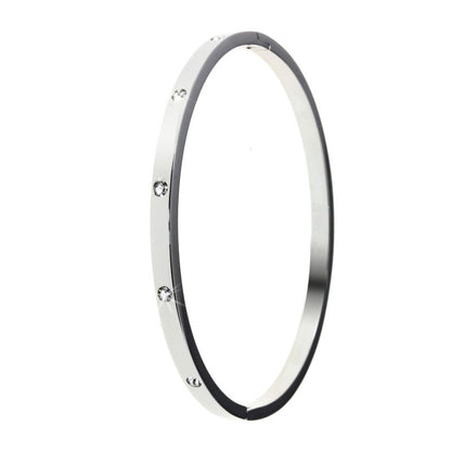 Élégance Scintillante : Ensemble de 3 Bracelets en Acier Inoxydable