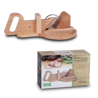 Mini barbecue BOJ® avec couvercle en verre et trancheuse à saucisson offerte