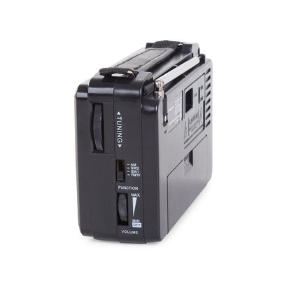 Radio rétro portable FM AM avec sangle de transport - Élégant et pratique