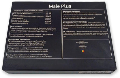 Male Plus - Performance Physique et Sexuelle en Capsules