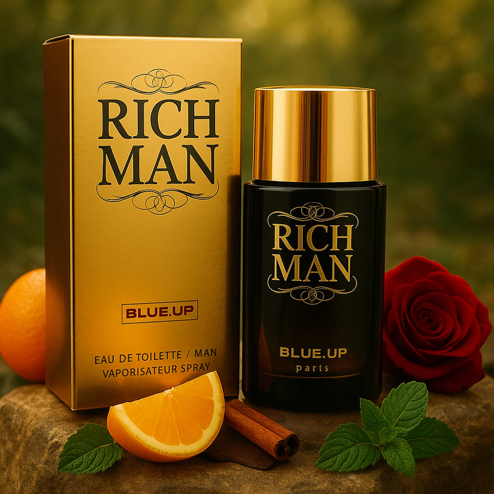 Parfum Masculin Blue Up Rich Man Duke - 1 Acheté, 1 Offert!