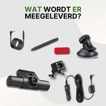 Caméra Dash 360Guard Pro 3 Canaux 1080P HD - Protection Totale pour Votre Véhicule