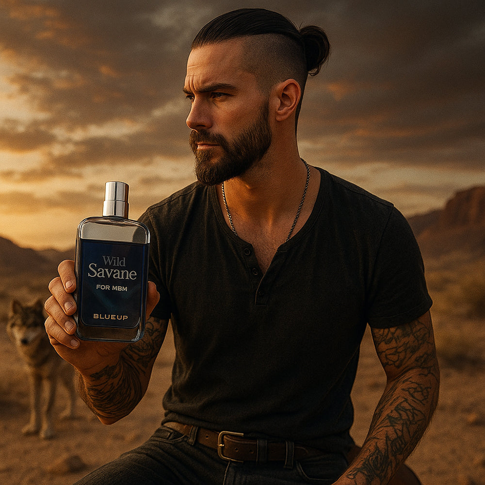 Blue-Up Wild Savane : Parfum Boisé Éclatant pour Homme