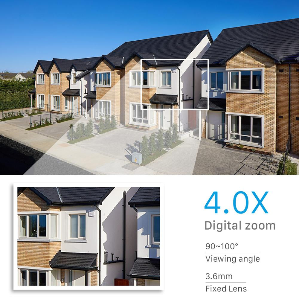 Caméra de Surveillance 1080P avec Détection de Mouvement et Alertes Instantanées