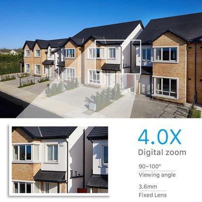 Caméra de Surveillance 1080P avec Détection de Mouvement et Alertes Instantanées