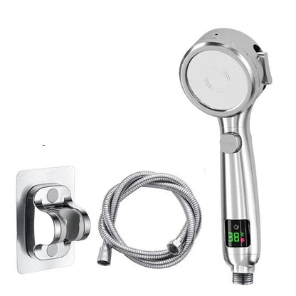 Pommeau de Douche Haute Pression 4 Modes - Transformez Votre Douche en Expérience Revitalisante
