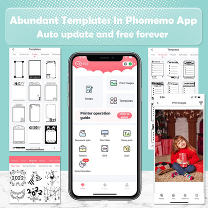 Imprimante Photo Bluetooth Instantanée - Capturez vos Souvenirs en un Instant !