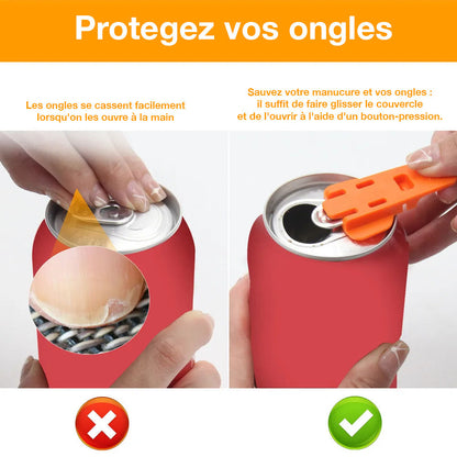 Ouvre Canette et Ouvre Boîte 3-en-1 Pratique et Innovant