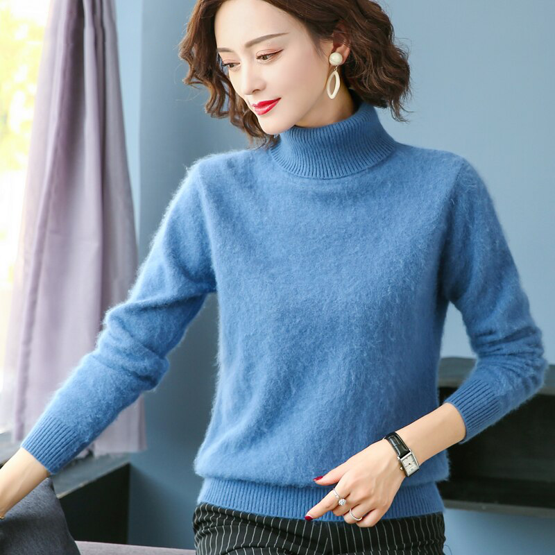 Pull col roulé en laine Paula - Élégance et confort pour toutes les occasions