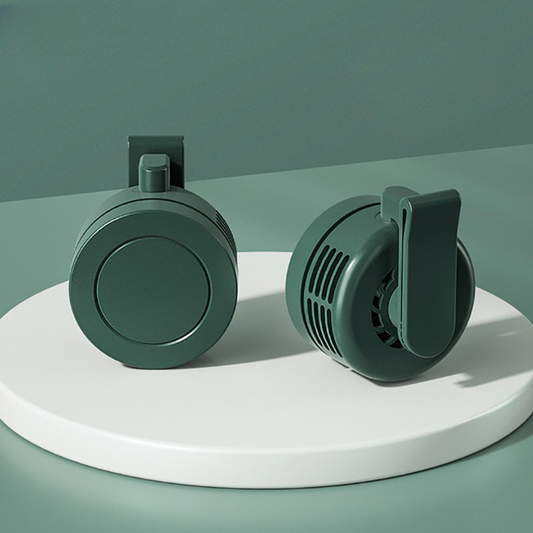 Mini Ventilateurs Clipsables - Lot de 2 pour un Été Cool et Pratique