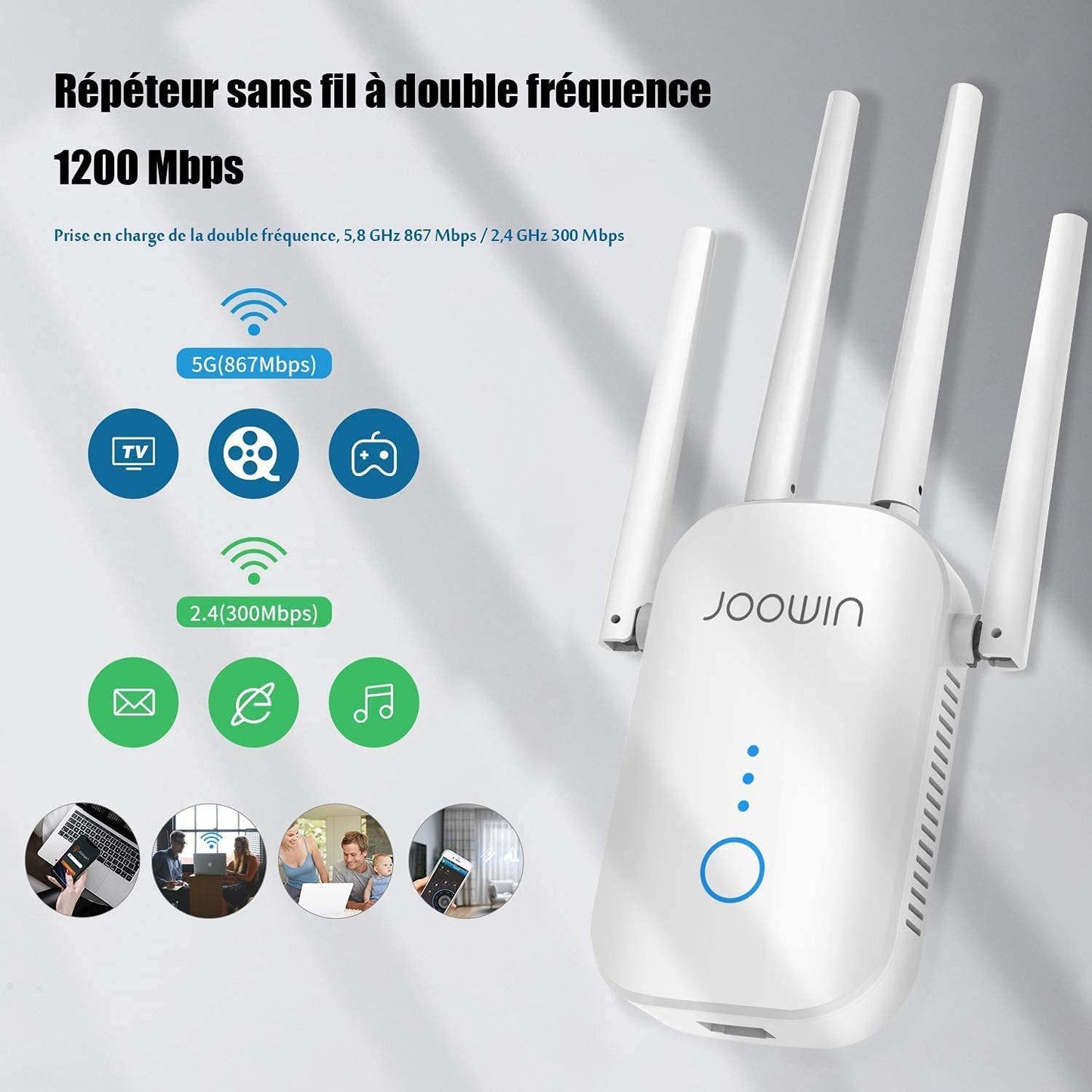 Amplificateur WIFI Ultra Puissant - Nouvelle Génération
