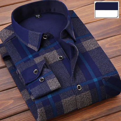 Chemise Vintage à Carreaux - Épaisse et Chic