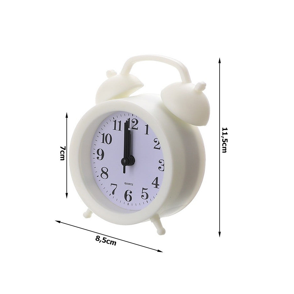 Réveil classique à piles avec sonnerie captivante