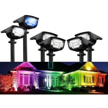 Ensemble de 2 Lampes Solaires LED – Éclairez vos Soirées en Magie