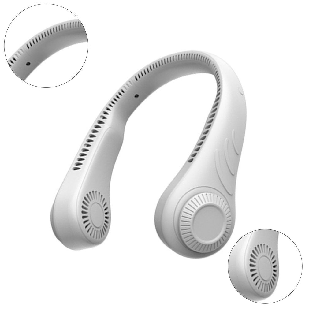 Ventilateur de Cou Portable 360° - Restez Frais Toute la Journée !