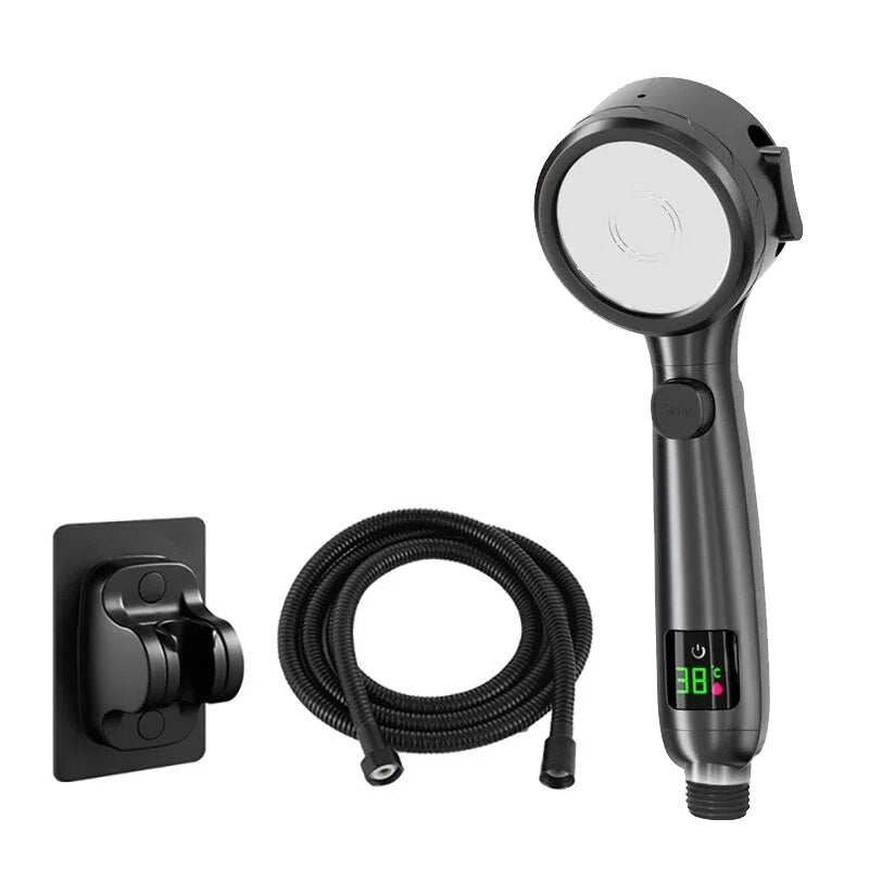 Pommeau de Douche Haute Pression 4 Modes - Transformez Votre Douche en Expérience Revitalisante