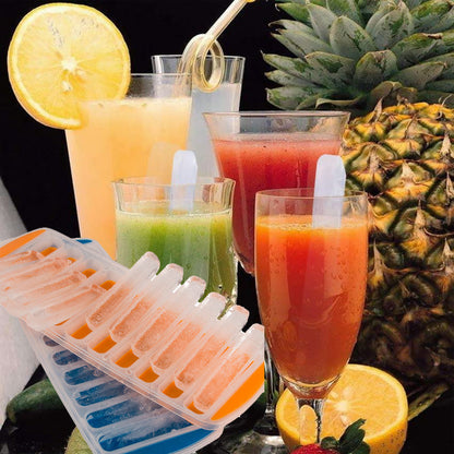 IceTwist - Bac à Glaçons Allongés pour Boissons Rafraîchissantes