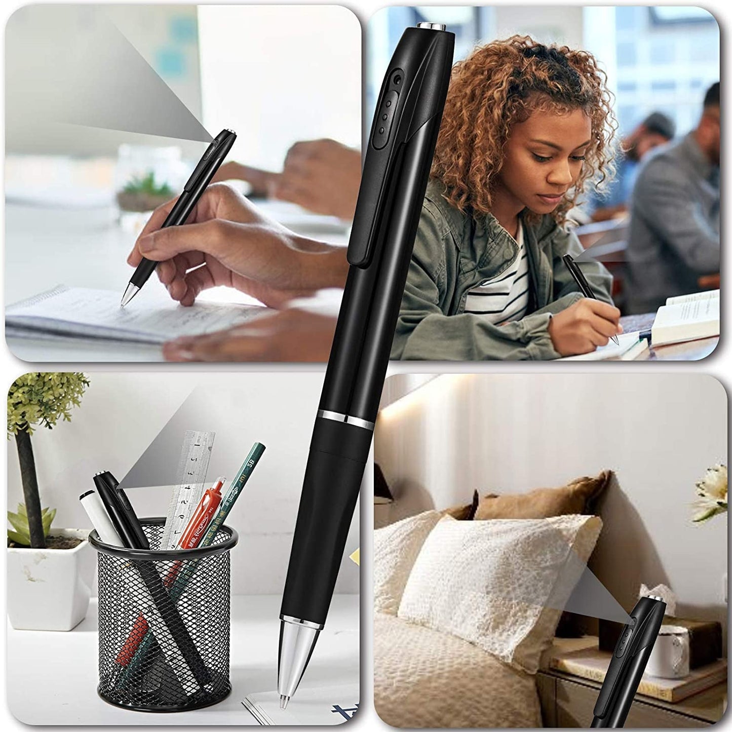 Stylo Caméra Penspy Pro 3 en 1 - Discrétion Assurée avec Carte SD 32 Go