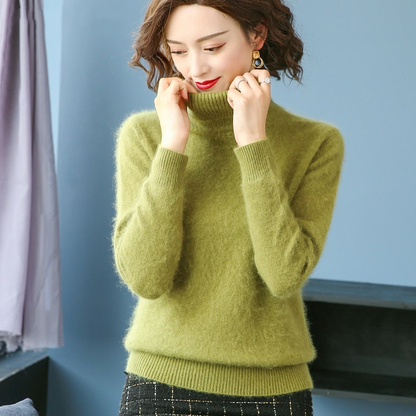 Pull col roulé en laine Paula - Élégance et confort pour toutes les occasions