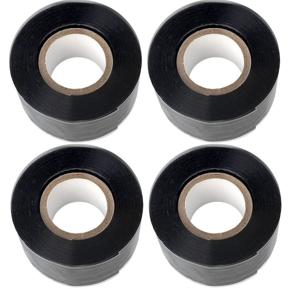 Ruban de réparation isolant et auto-amalgamant - Lot de 4