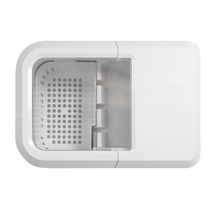 Machine à Glaçons Silencieuse 15kg/24h - Design Élégant et Performant