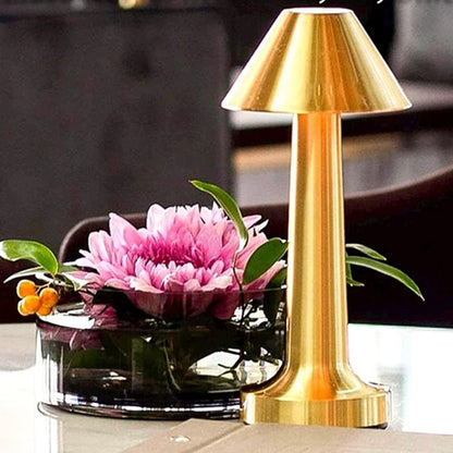 Lampe de chevet tactile sans fil à 3 niveaux de luminosité