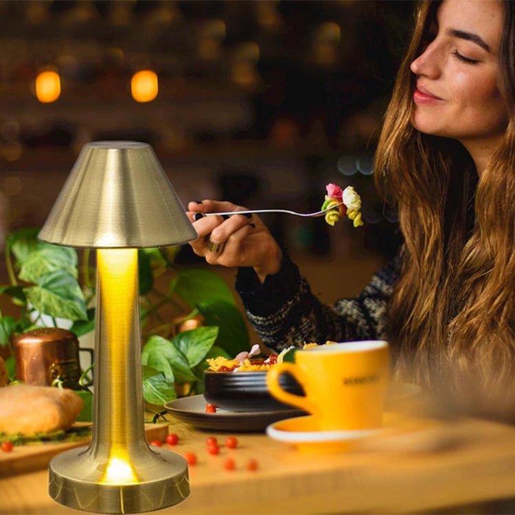 Lampe de chevet tactile sans fil à 3 niveaux de luminosité