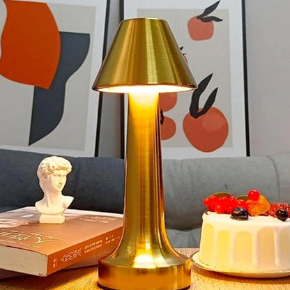 Lampe de chevet tactile sans fil à 3 niveaux de luminosité