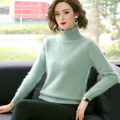 Pull col roulé en laine Paula - Élégance et confort pour toutes les occasions