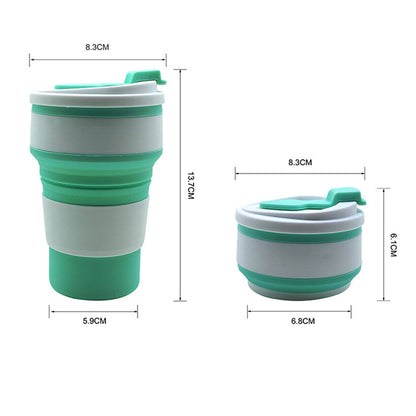 Tasses à Café Pliables Écologiques - Lot de 2