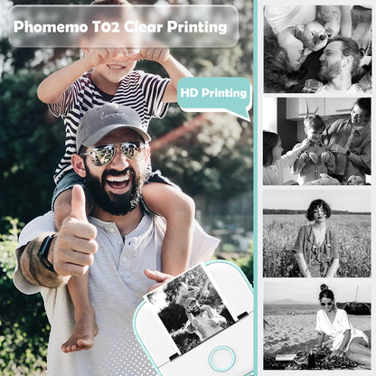 Imprimante Photo Bluetooth Instantanée - Capturez vos Souvenirs en un Instant !