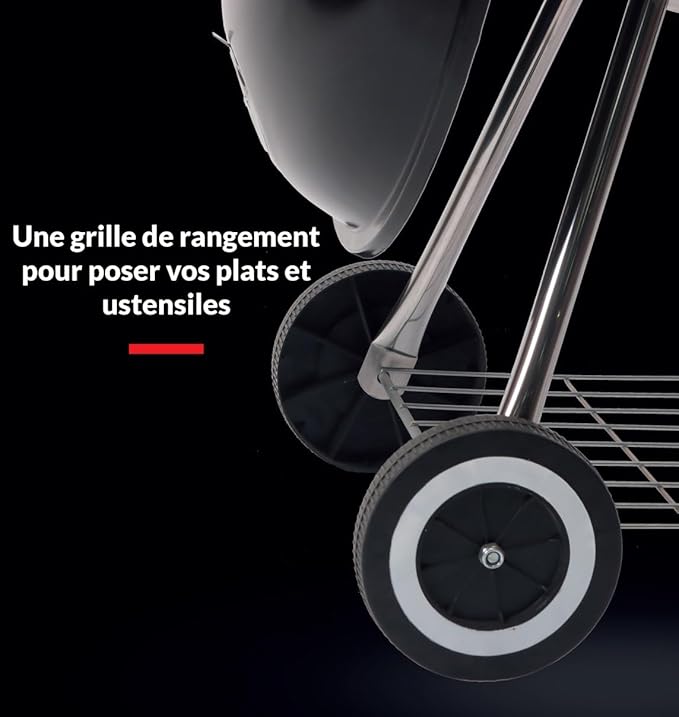 Barbecue sur pied FAGOR à charbon de bois pour des grillades inoubliables