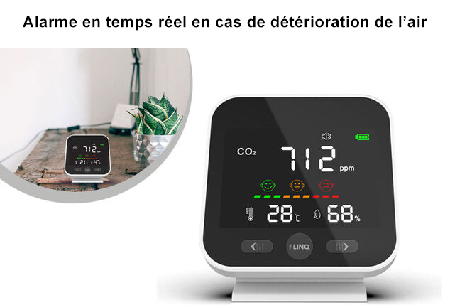 Détecteur de Qualité de l'Air Intelligent pour un Habitat Sain