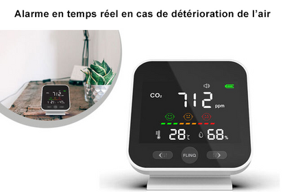 Détecteur de Qualité de l'Air Intelligent pour un Habitat Sain