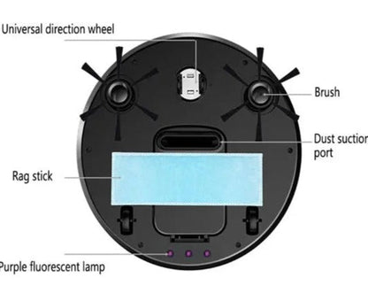 Aspirateur Robot 3 en 1 - Votre Allié pour une Maison Impeccable
