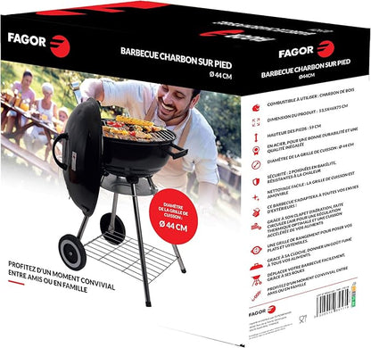 Barbecue sur pied FAGOR à charbon de bois pour des grillades inoubliables