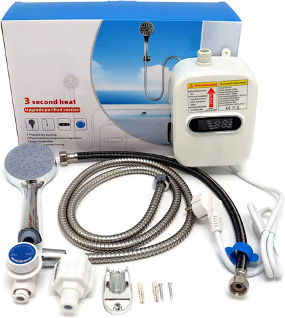 Mini Chauffe-Eau Électrique Instantané pour Salle de Bain