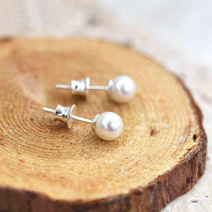 Parure en Argent avec Perles de Cristal Nacré Swarovski - Élégance Assurée